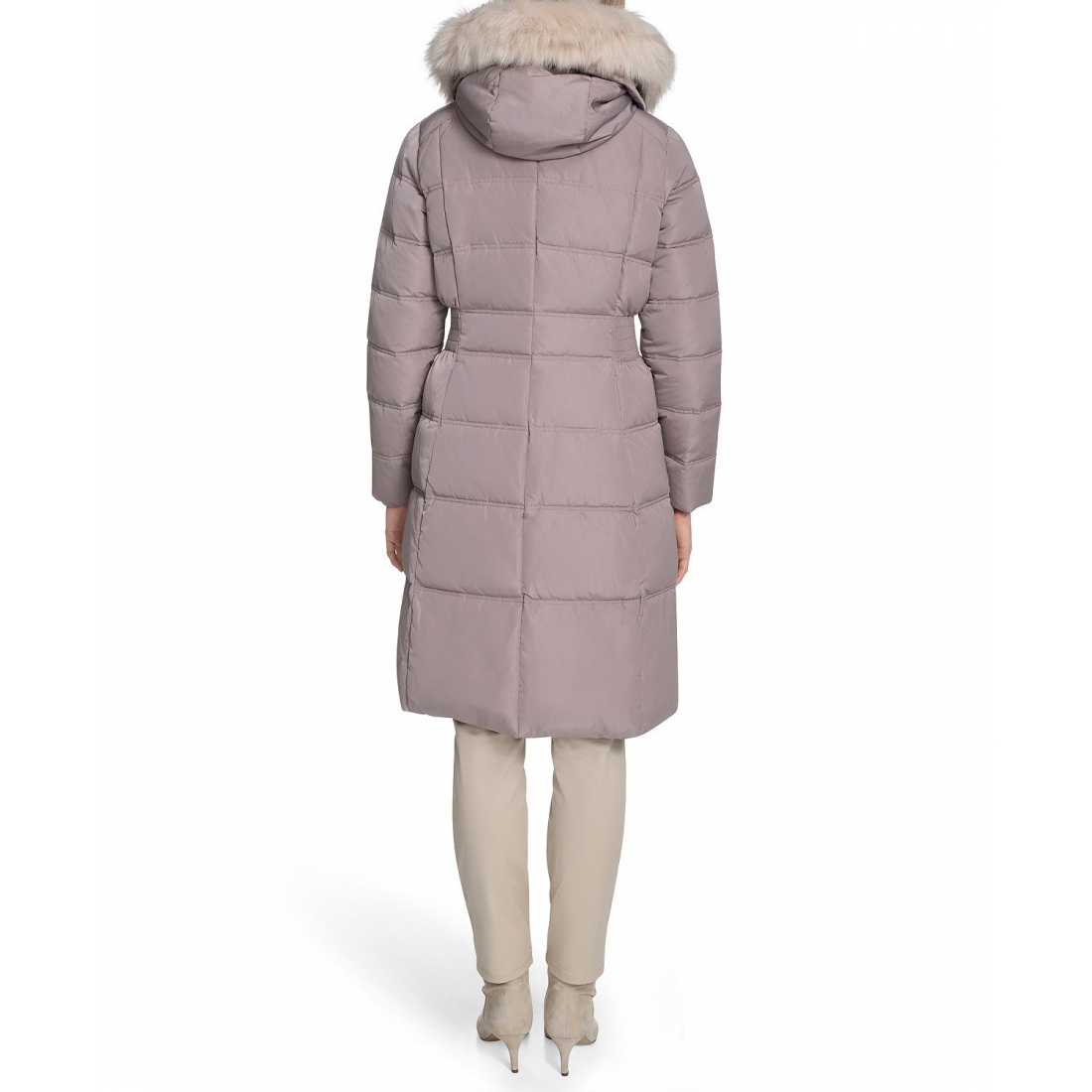 Manteau matelassé 'Trim Hood Zip-Front' pour Femmes