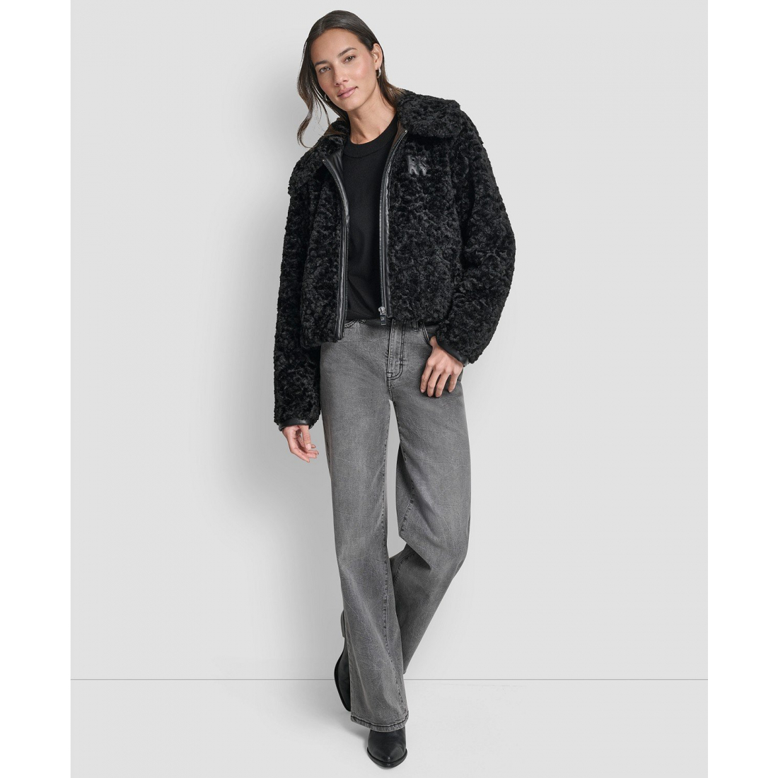 Women's 'Collared Zip Up' Bomber Jacket