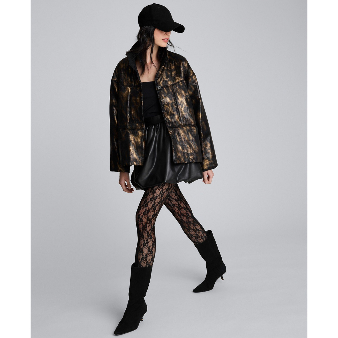 Veste matelassée 'Foiled Satin' pour Femmes