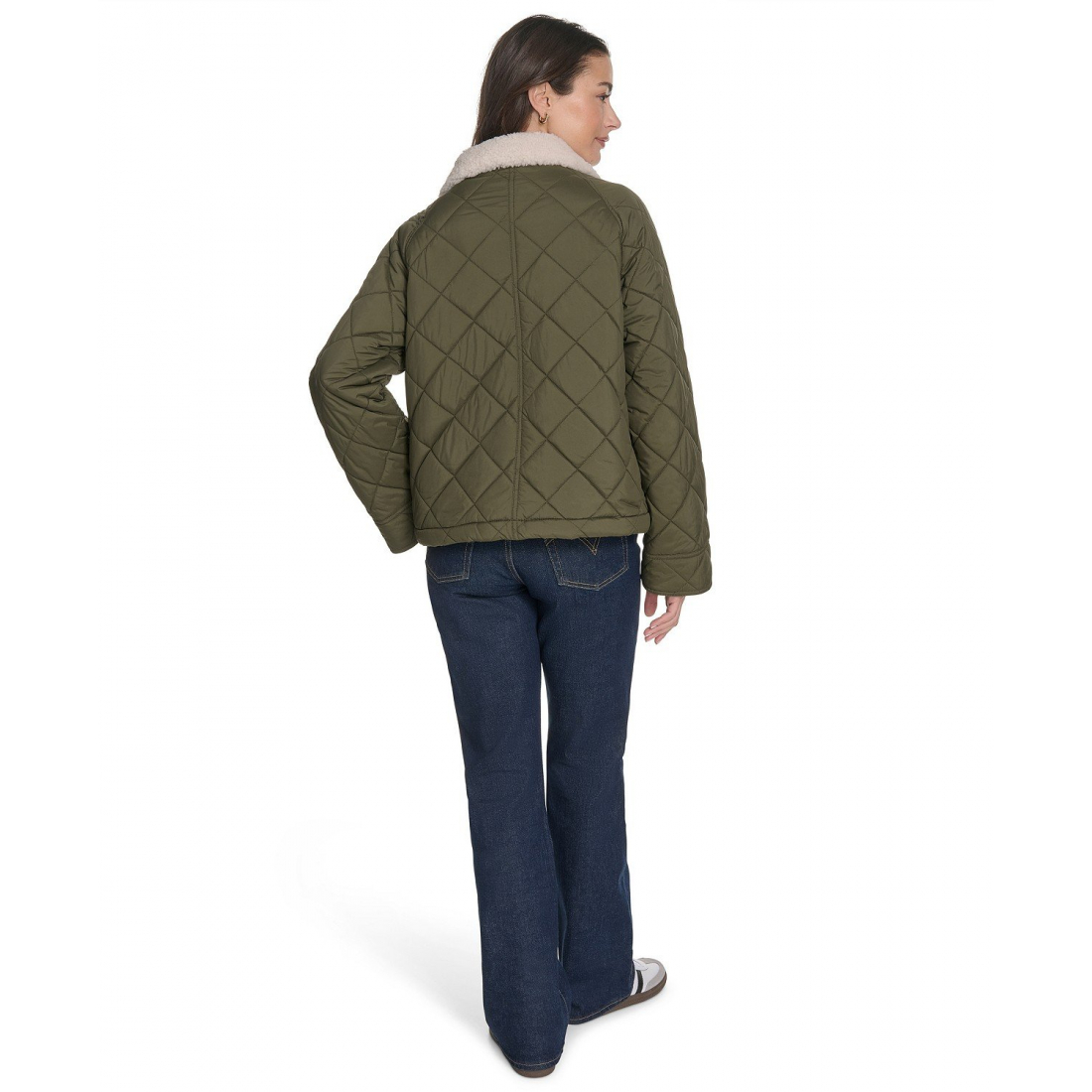 'Regular Diamond' Gesteppte Jacke für Damen