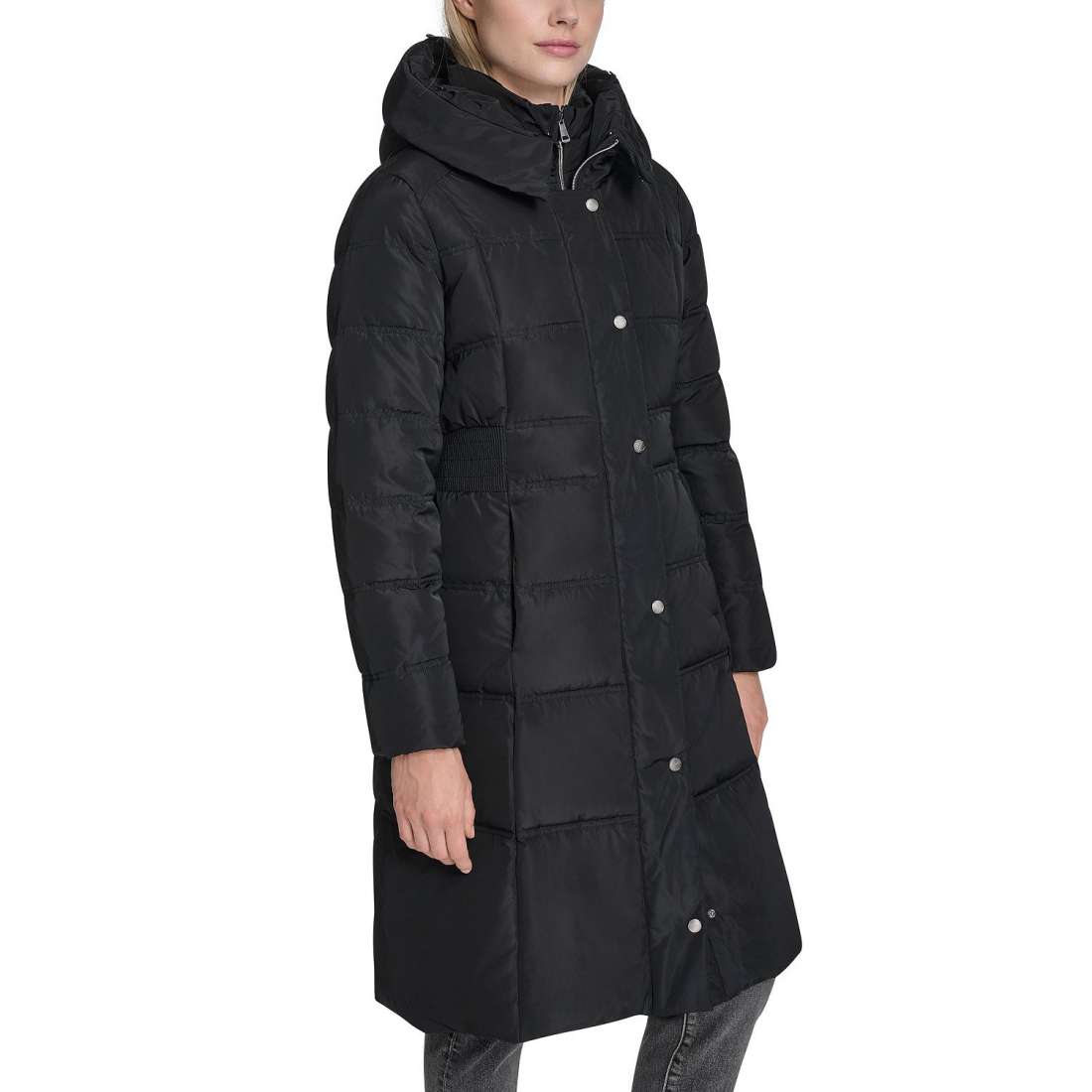 Manteau matelassé 'Trim Hood Zip-Front' pour Femmes