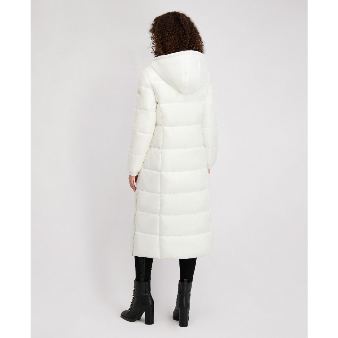 Manteau matelassé 'Hooded Snap-Front' pour Femmes