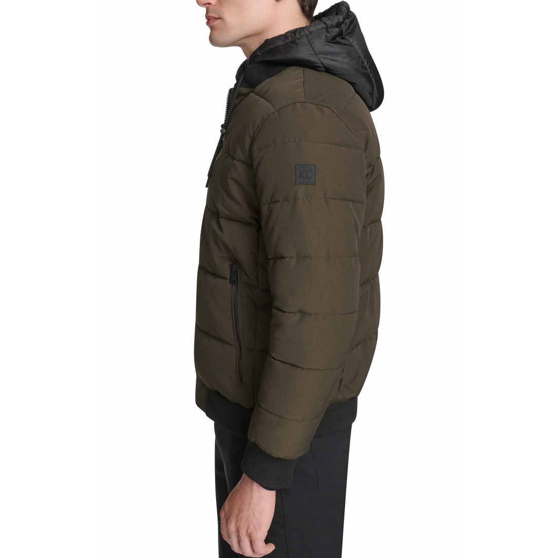 'Oxford Hooded Quilted' Bomberjacke für Herren
