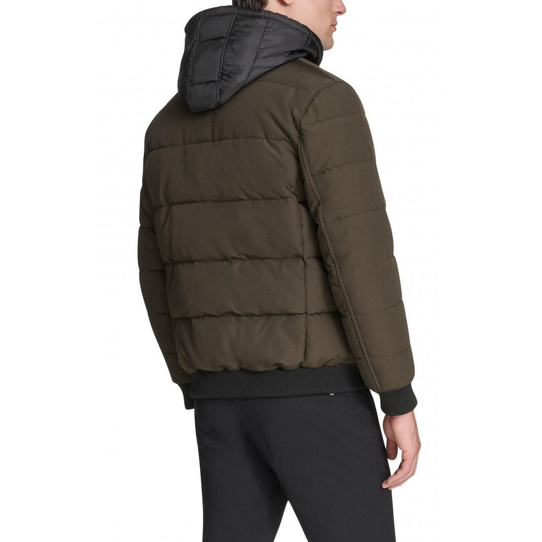 'Oxford Hooded Quilted' Bomberjacke für Herren