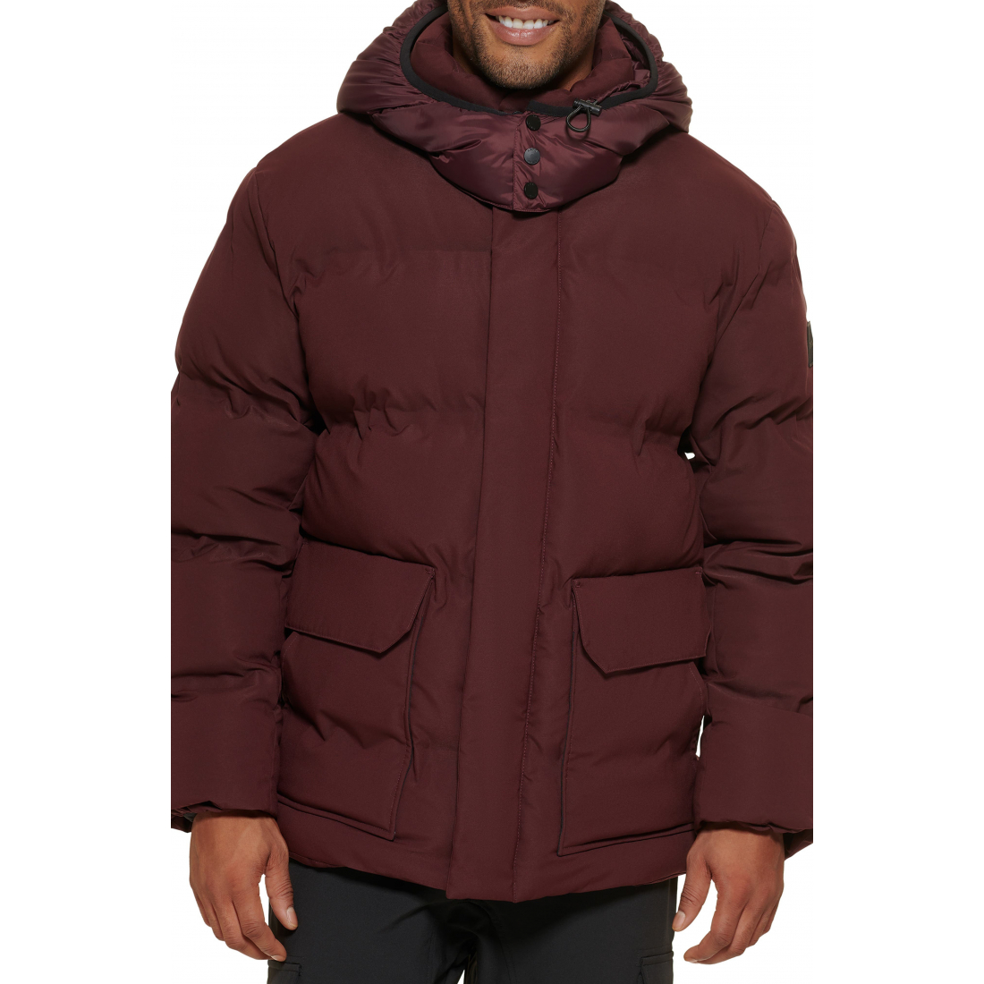 'Hooded' Pufferjacke für Herren