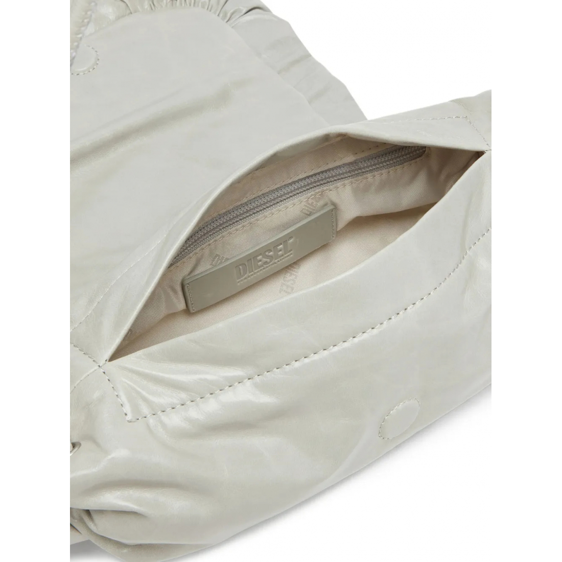 'Scrunch-D' Schultertasche für Damen