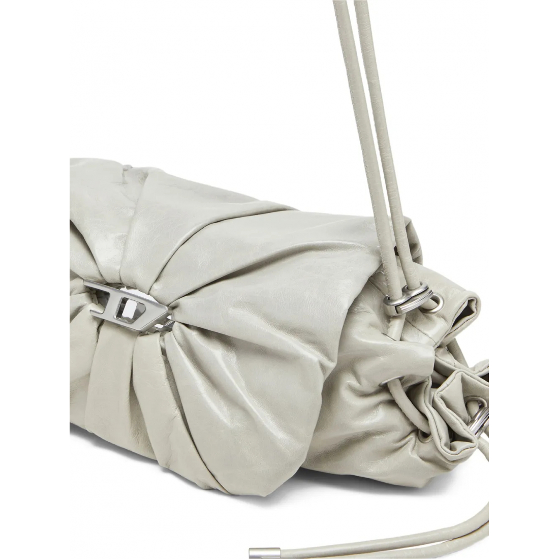 'Scrunch-D' Schultertasche für Damen