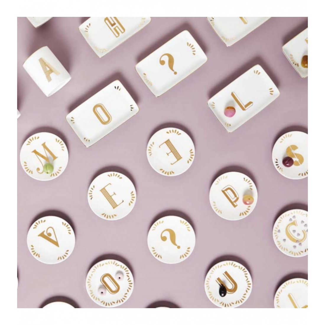 Plateau 'Rectangular Letter B' - 10 x 16.5 cm