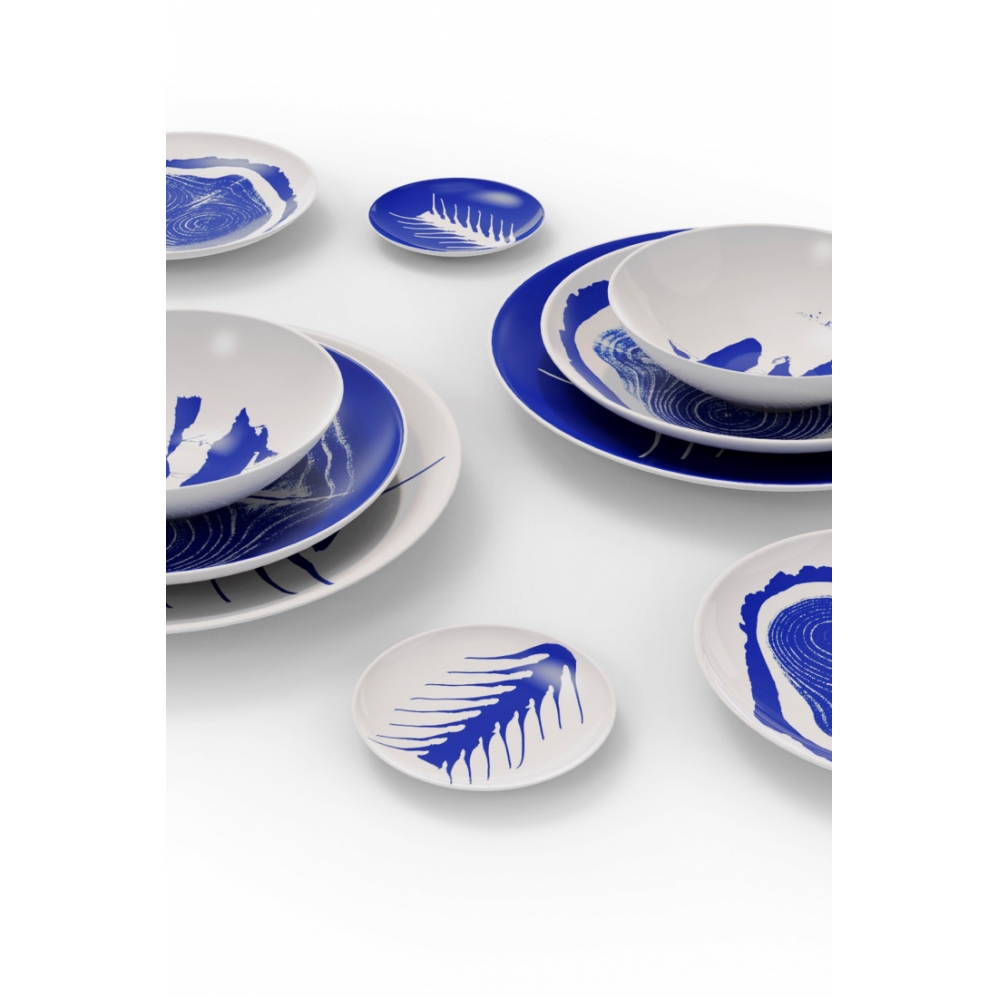 Plaque décorative 'Arête' - 33 cm - 2 Pièces