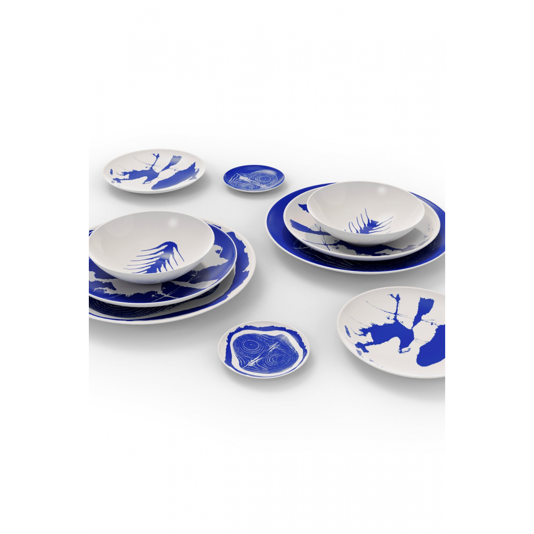 'Arête' Suppenteller Set - 20 cm - 2 Stücke