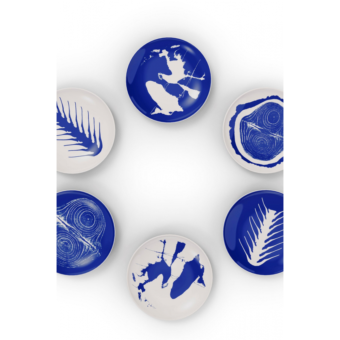 Service d'assiettes à dessert 'Arête' - 20.5 cm - 2 Pièces