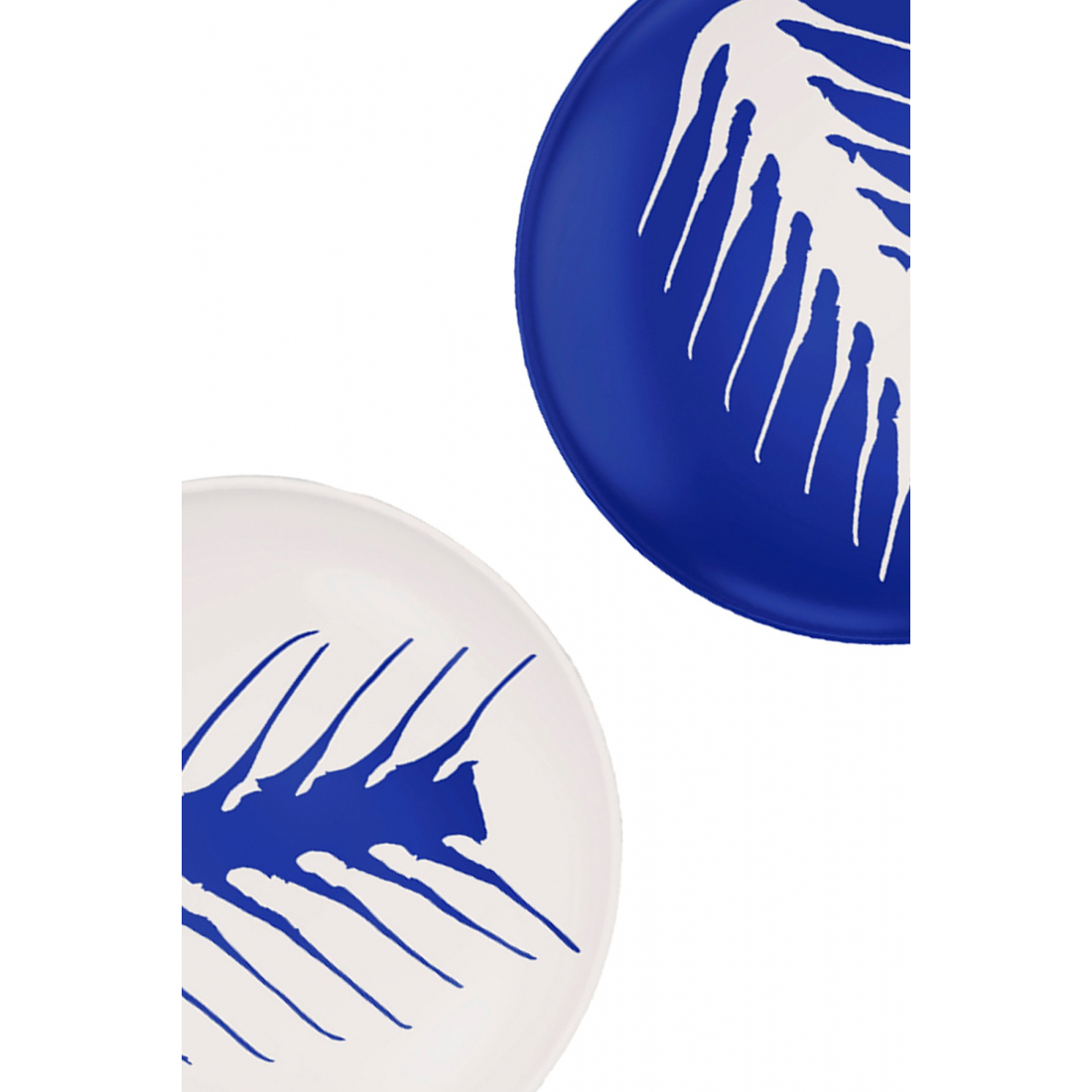 Service d'assiettes à dessert 'Arête' - 20.5 cm - 2 Pièces