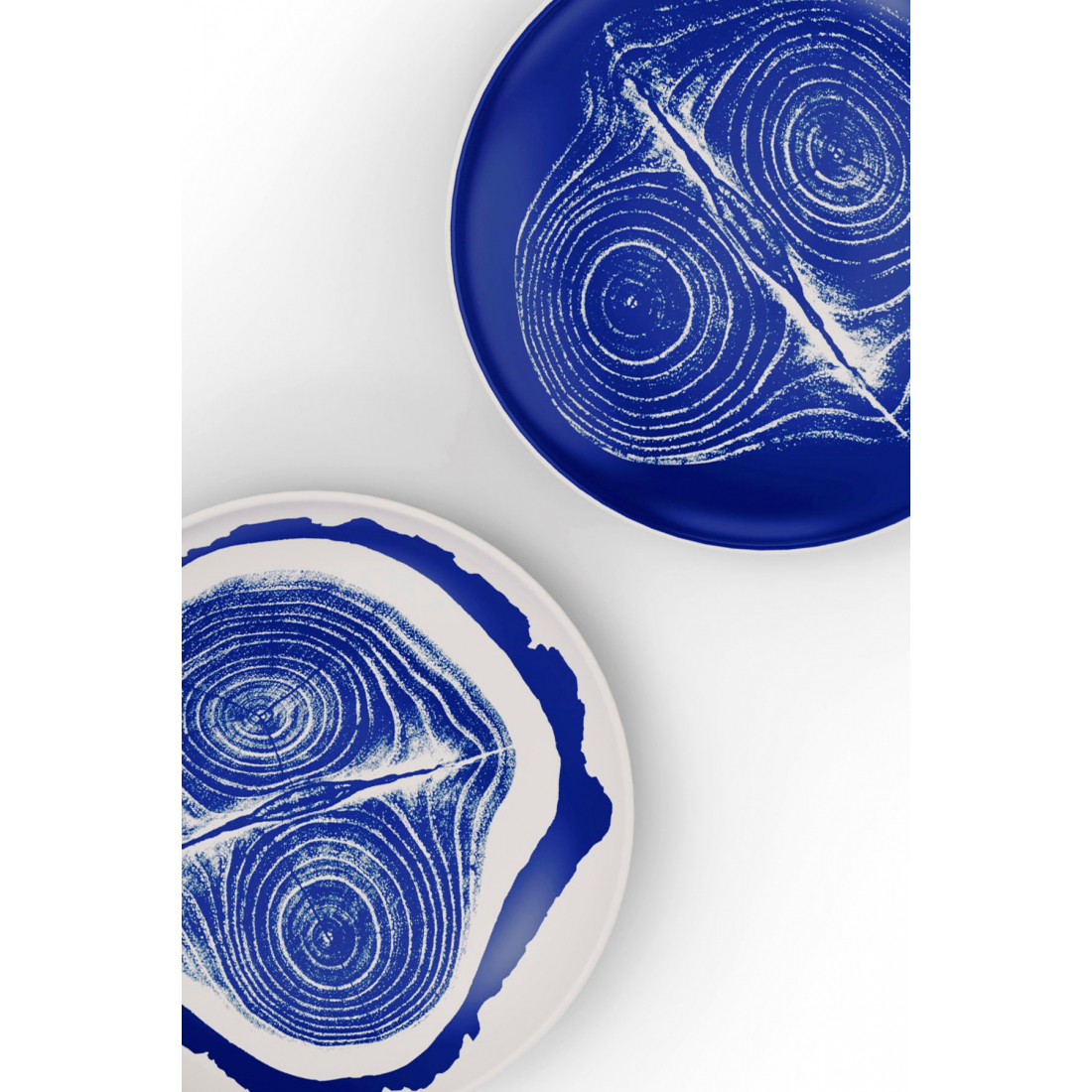 Service d'assiettes à dessert 'Tronc' - 20.5 cm - 2 Pièces