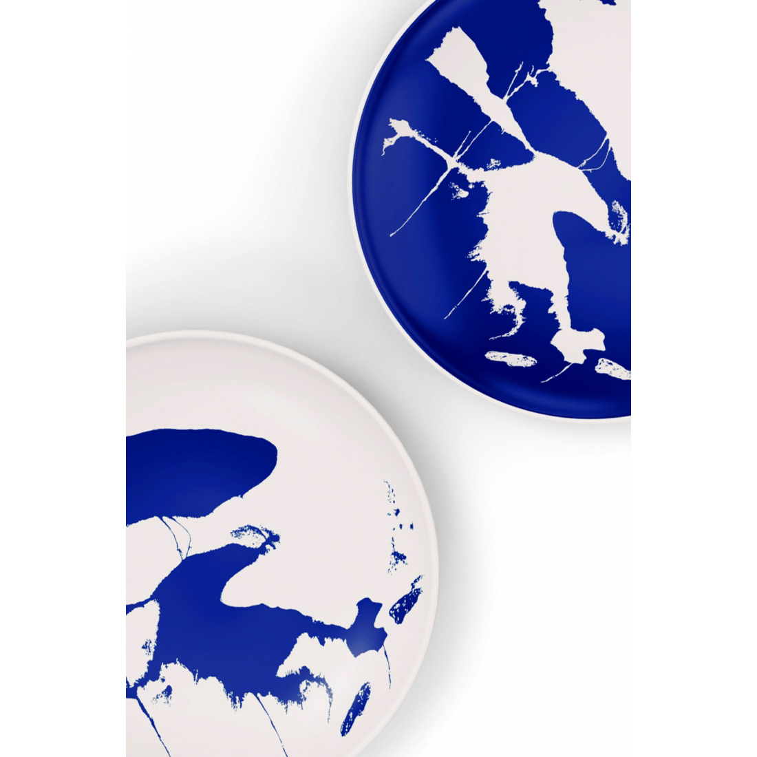 Service d'assiettes à dessert 'Neige' - 20.5 cm - 2 Pièces