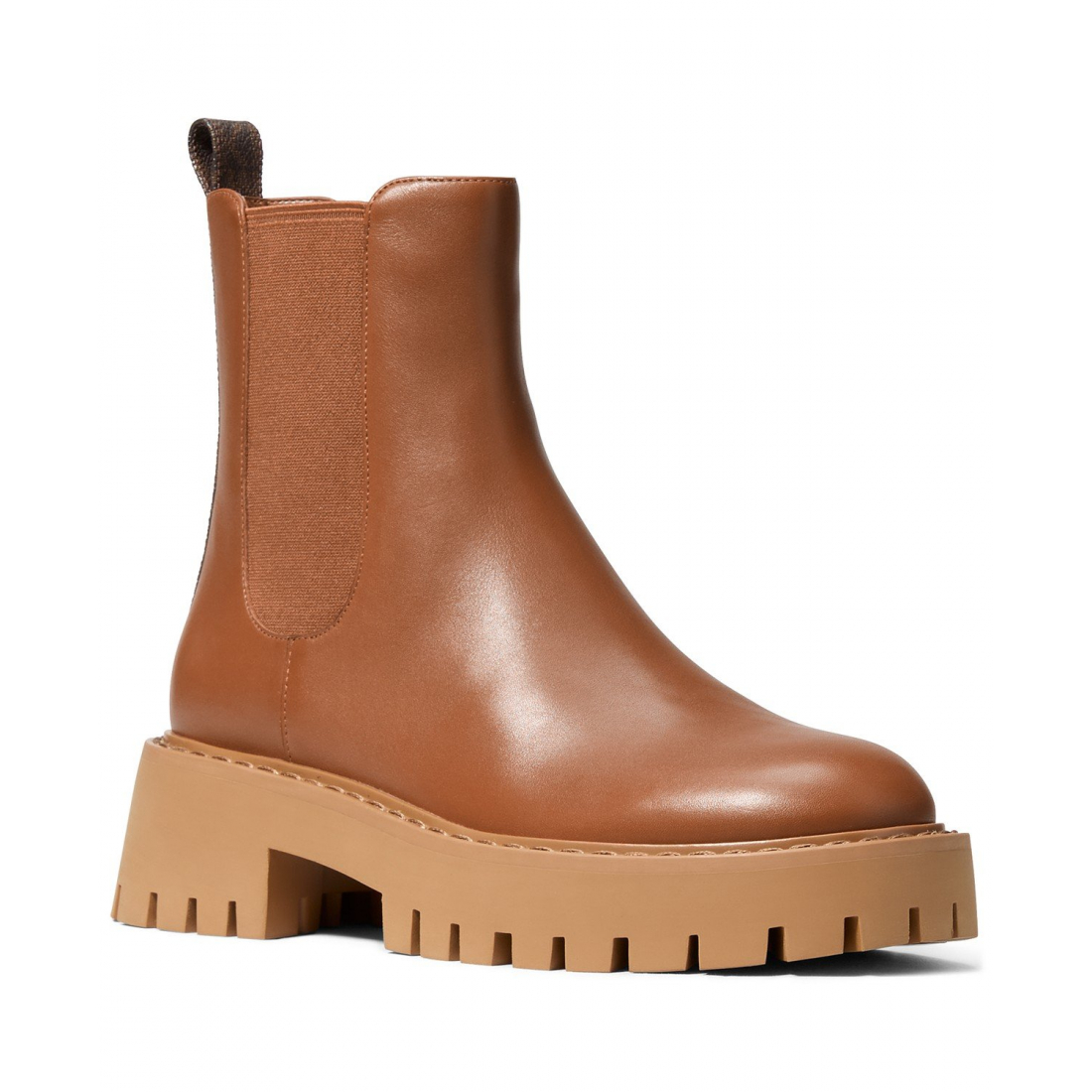 Women's 'Asher Leather Lug Ankle' Booties