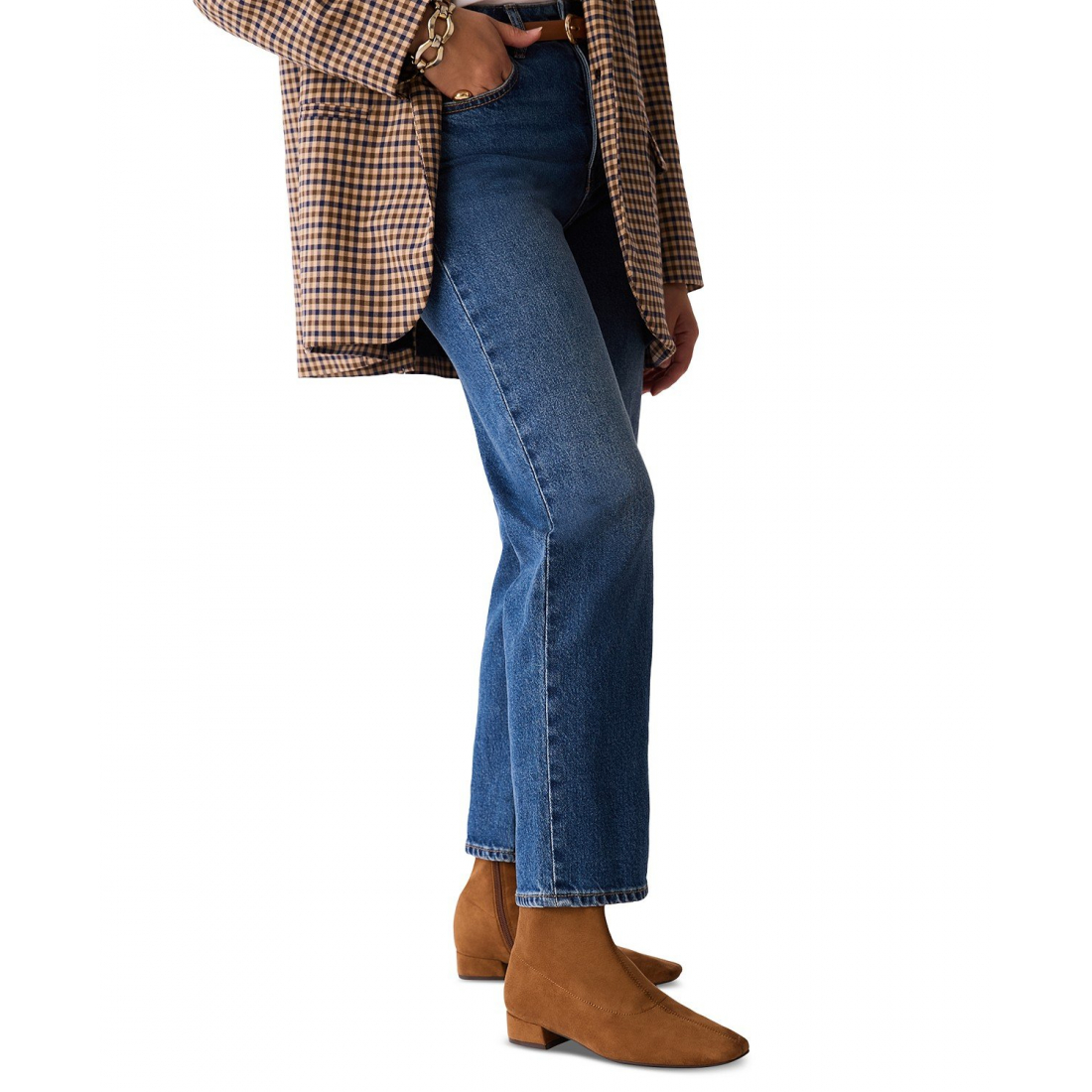 Women's 'Russ Block Heel' Booties