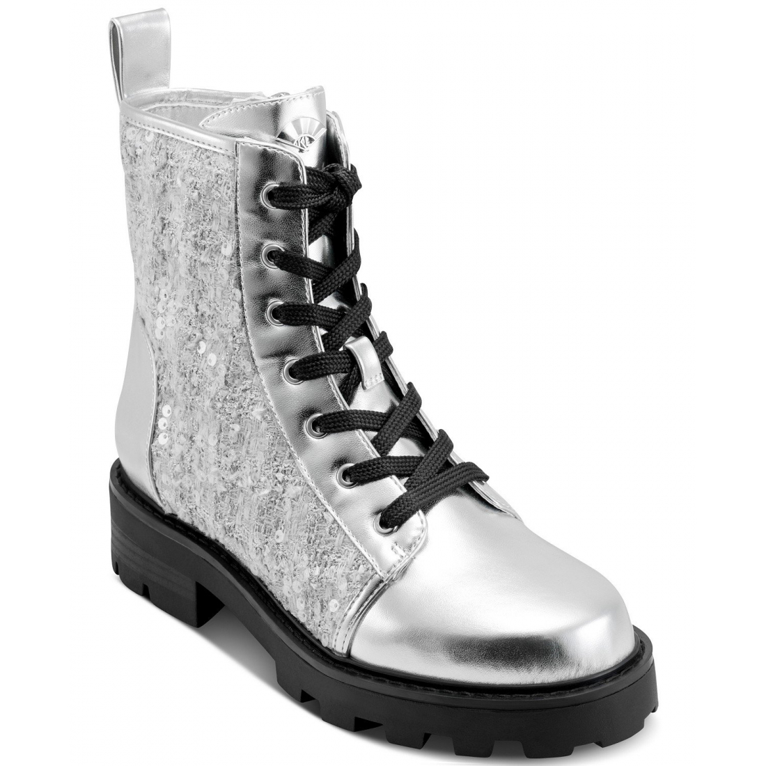 'Marlee Lace-Up Sequin' Kampfstiefel für Damen