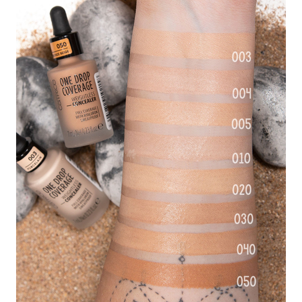 'One Drop Coverage Weightless' Concealer - #020 Nude Beige 7 ml