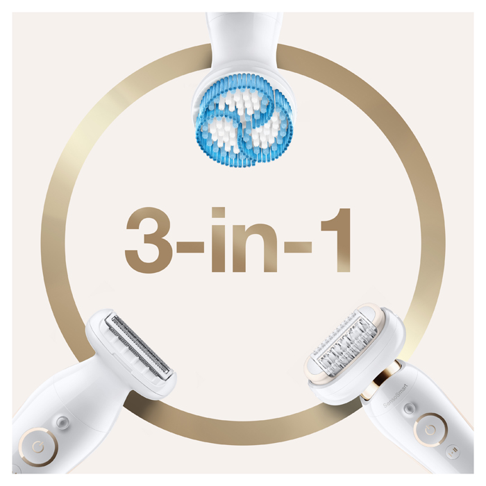 Kit d'épilation 'Silk-Epil 9 Flex SES 9010 3D Skinspa'