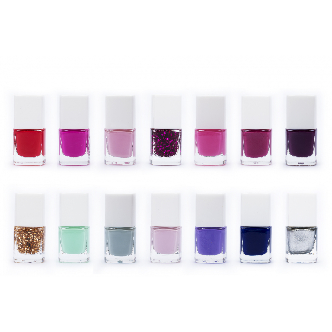 Set de vernis à ongles 'Cube' - 14 Unités