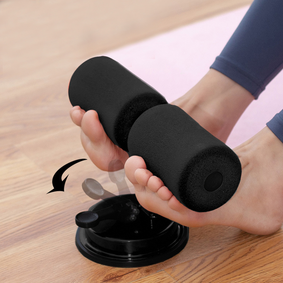 Auchmuskel-Trainingsgerät zusammenklappbar