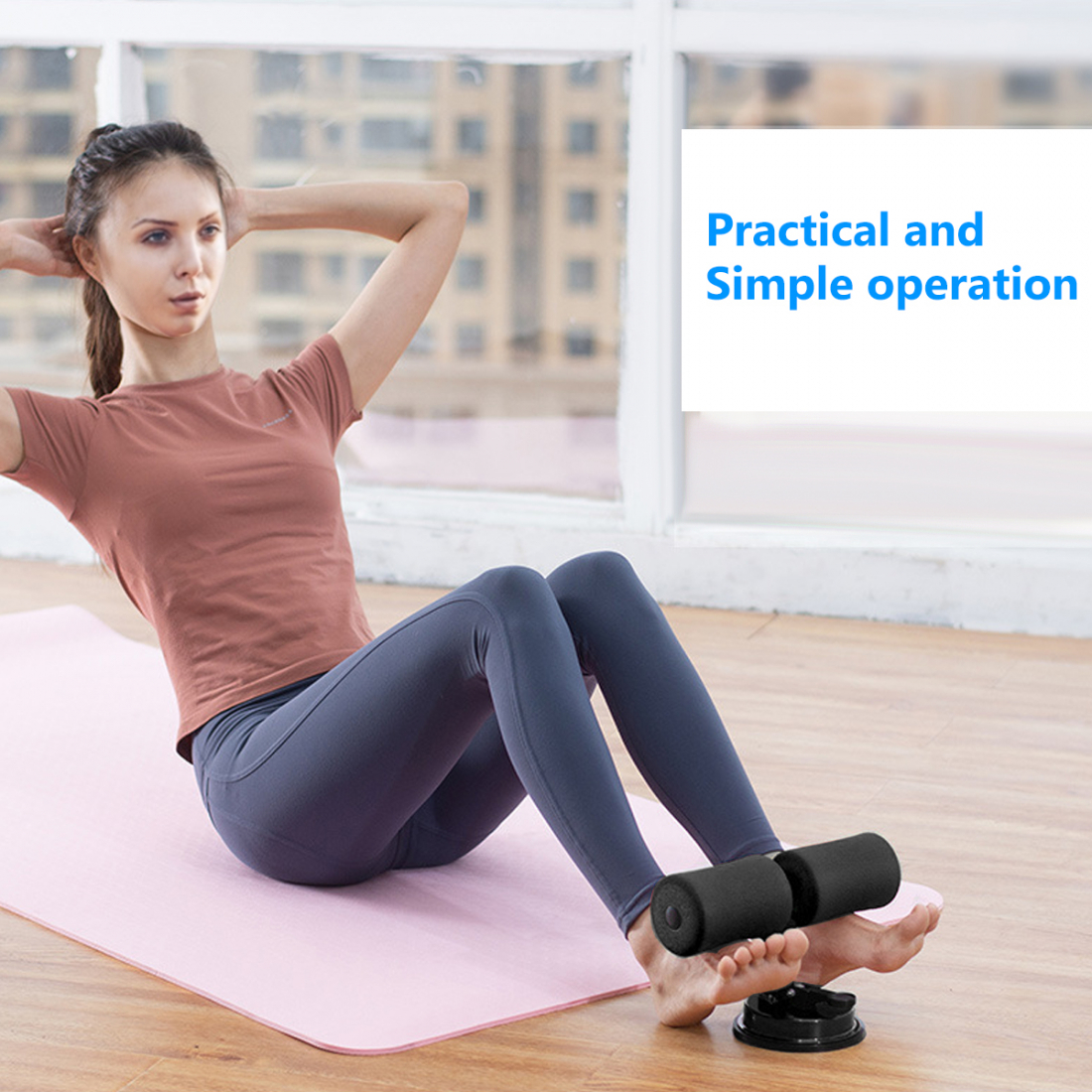 Auchmuskel-Trainingsgerät zusammenklappbar