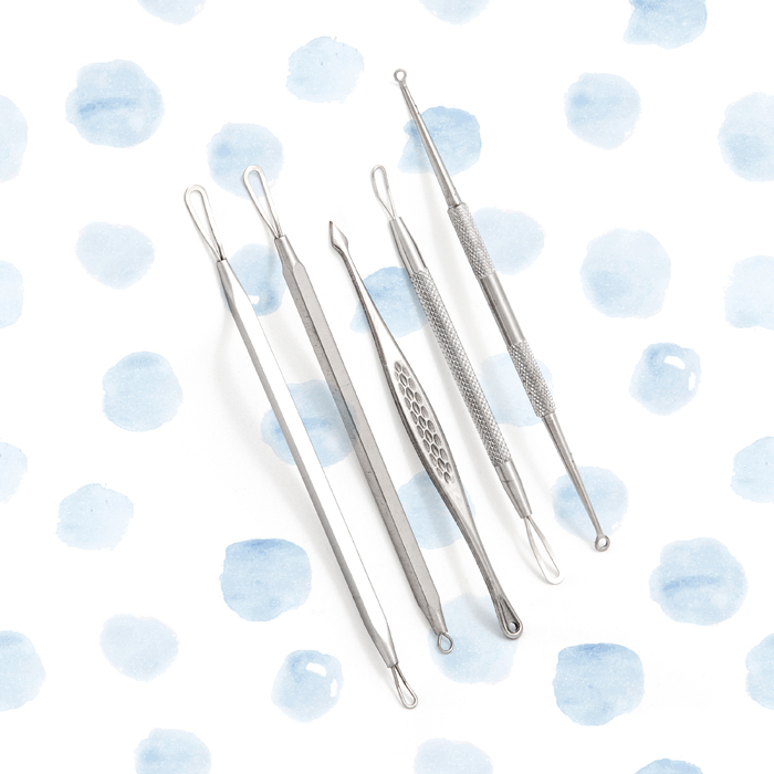 'Kit' Blackhead extraction - 5 Pieces