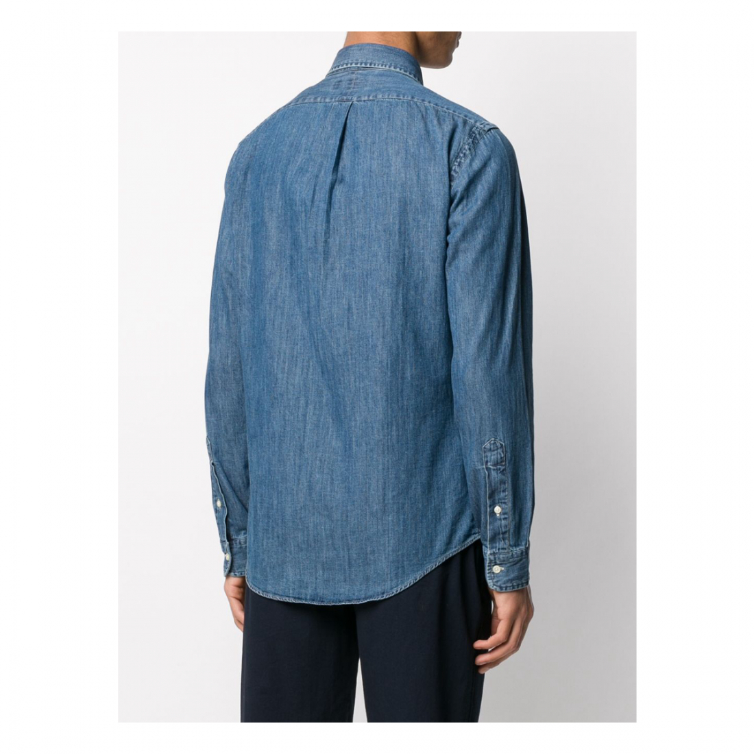 Chemise en Jean 'Logo' pour Hommes