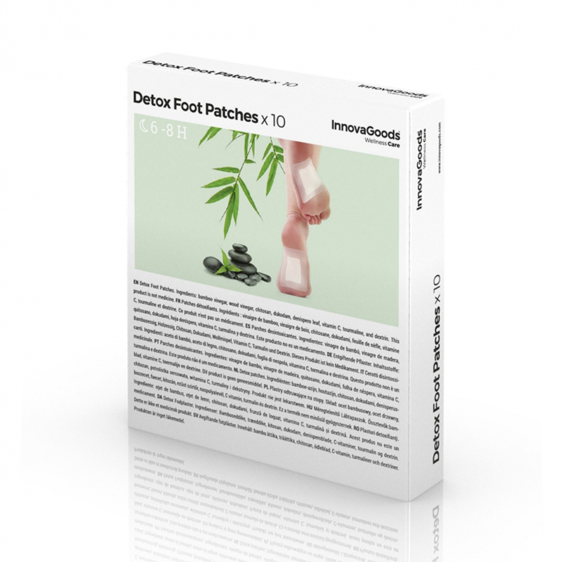 InnovaGoods Detox Foot Patches (Pack of 10)