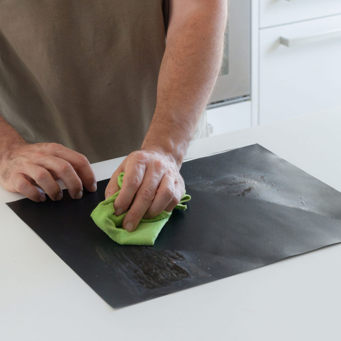 Tapis De Cuisson Pour Four Et Barbecue - 2 Pièces