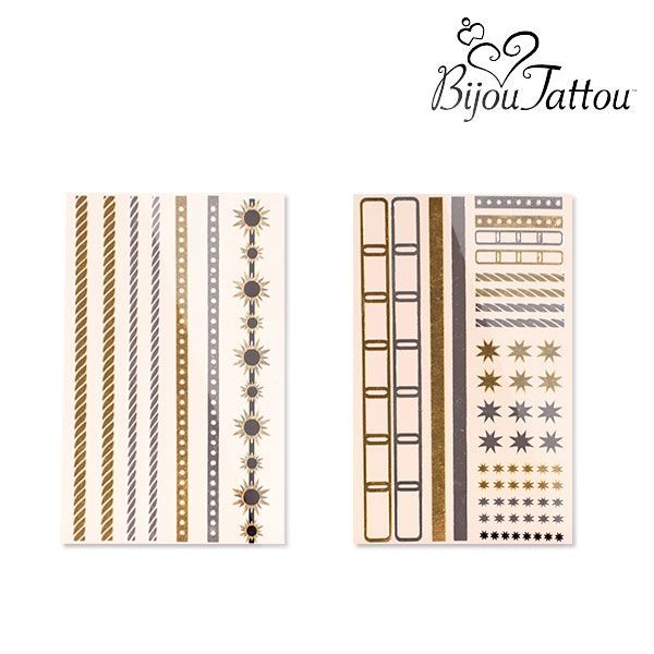 Tatouages temporaires 'Bijou'