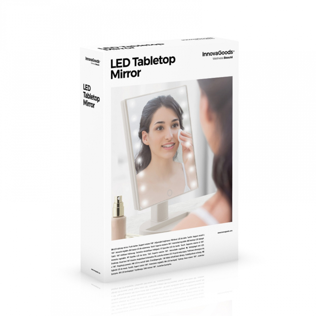 Miroir De Table LED Tactile