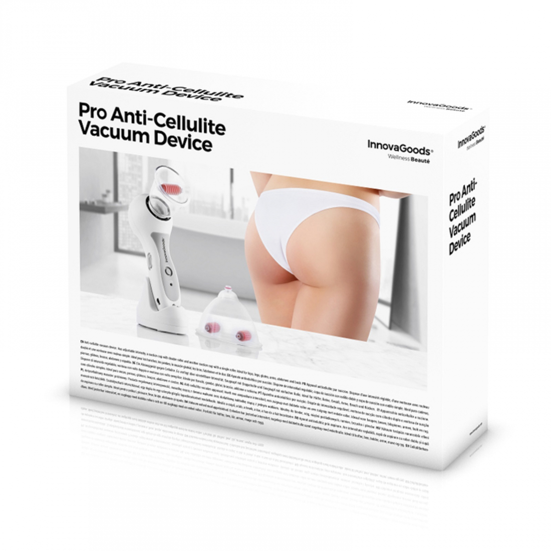 Pro Anti-Cellulite Vacuum Device - 3 Pieces