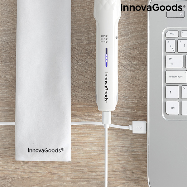 'Rechargeable w/ Power Bank' Hair Straightener