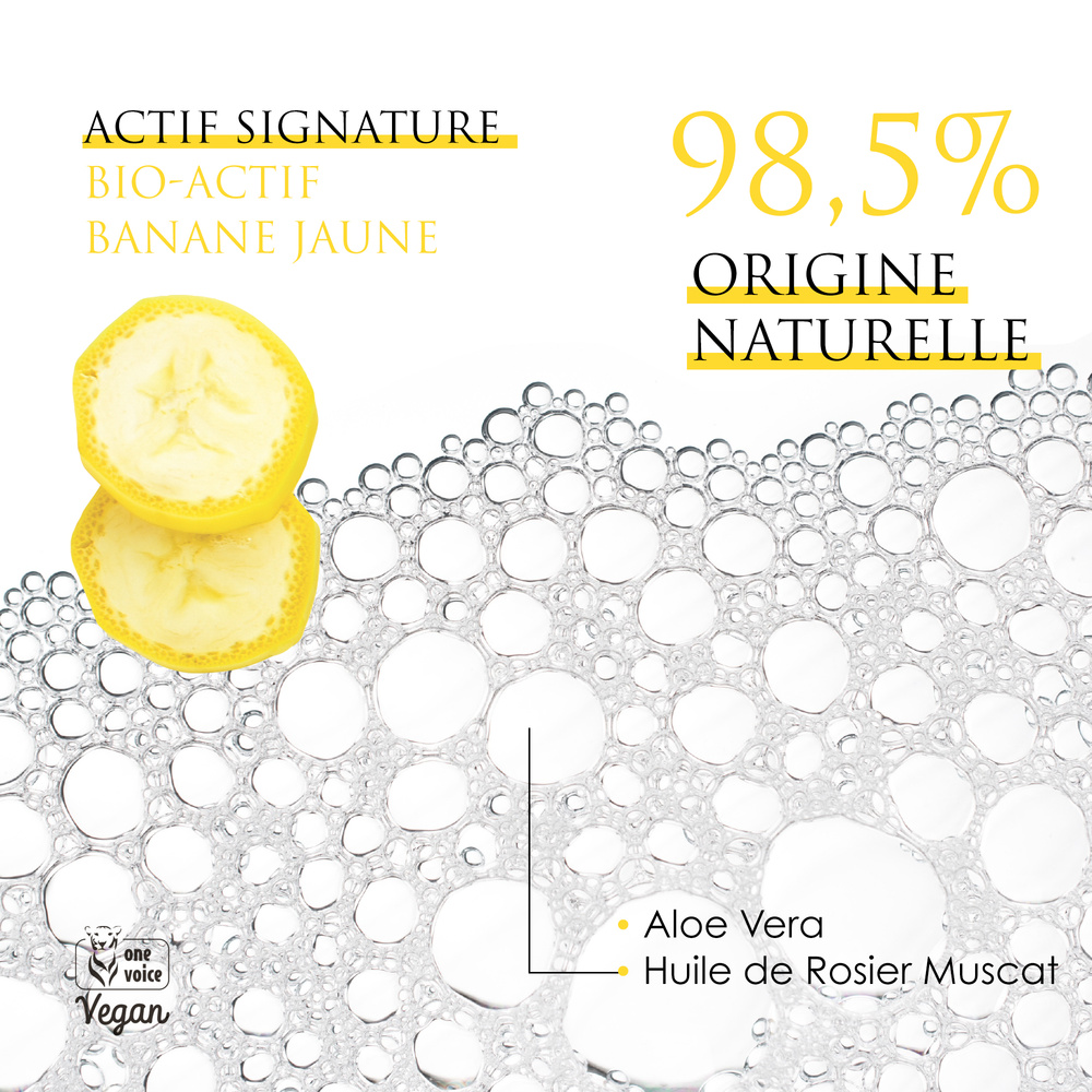 'Banana - Aloe Vera' Shower Gel - 100 ml