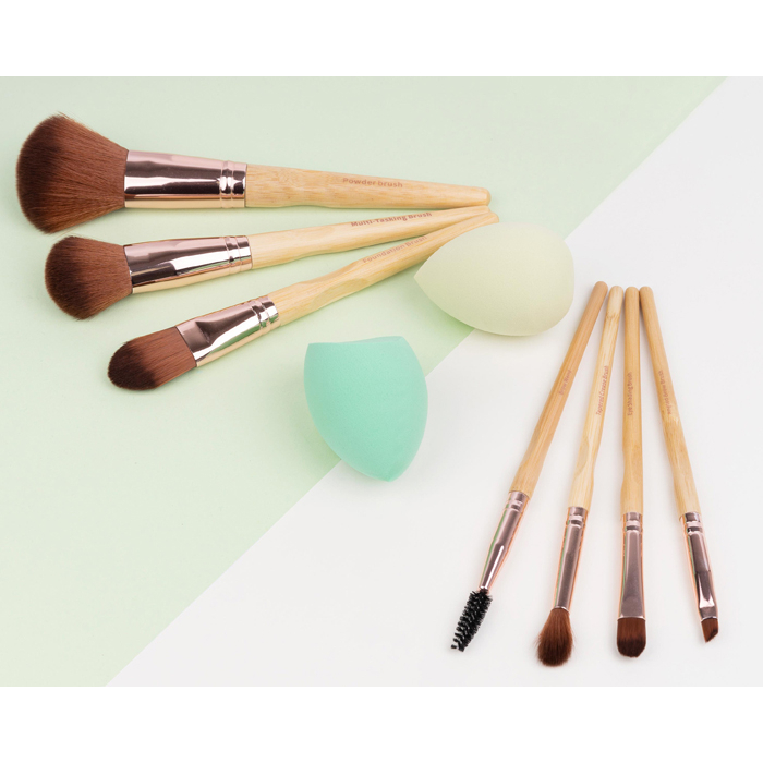 Set de maquillage 'Ultimate Brush & Sponge' - 7 Pièces