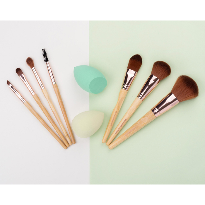 Set de maquillage 'Ultimate Brush & Sponge' - 7 Pièces