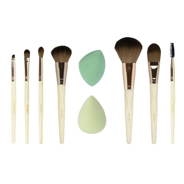 Set de maquillage 'Ultimate Brush & Sponge' - 7 Pièces