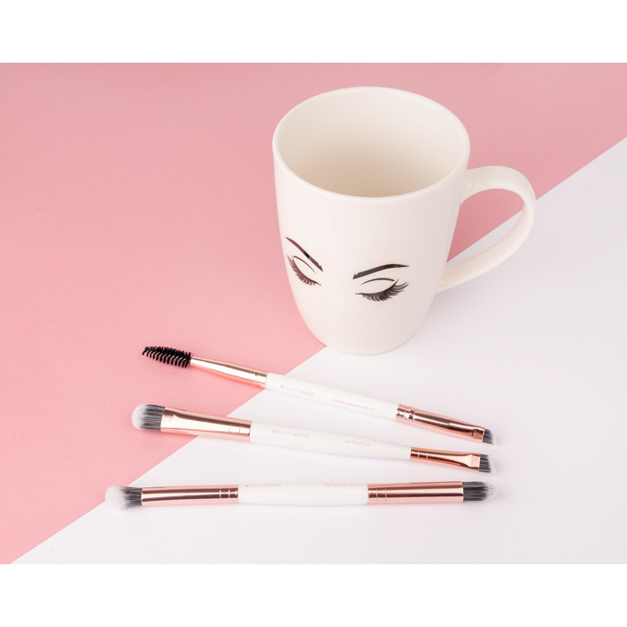 Set de pinceaux de maquillage 'Bright Eyes' - 4 Unités