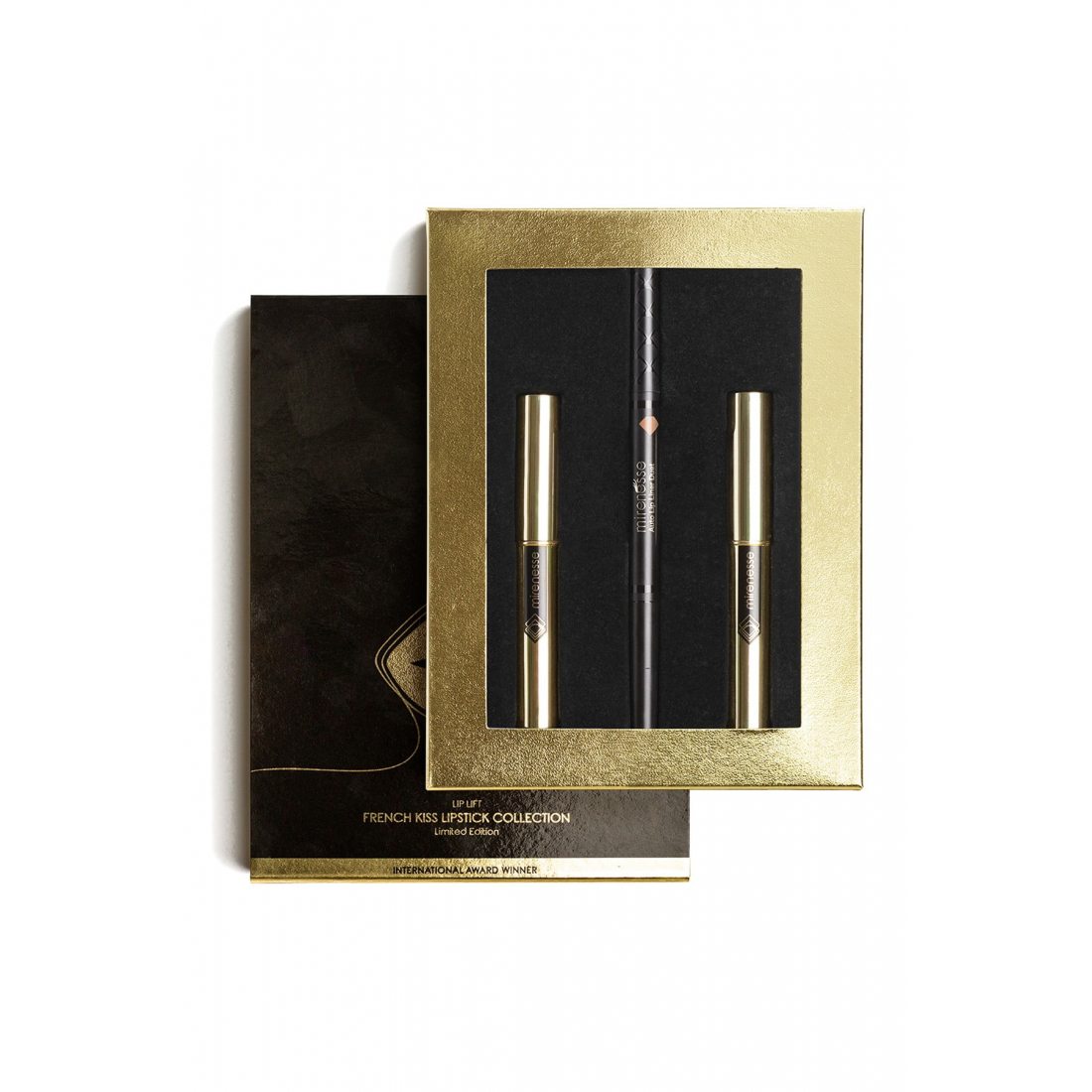 Ensemble 3 pièces 'Kiss' - Nude Matte