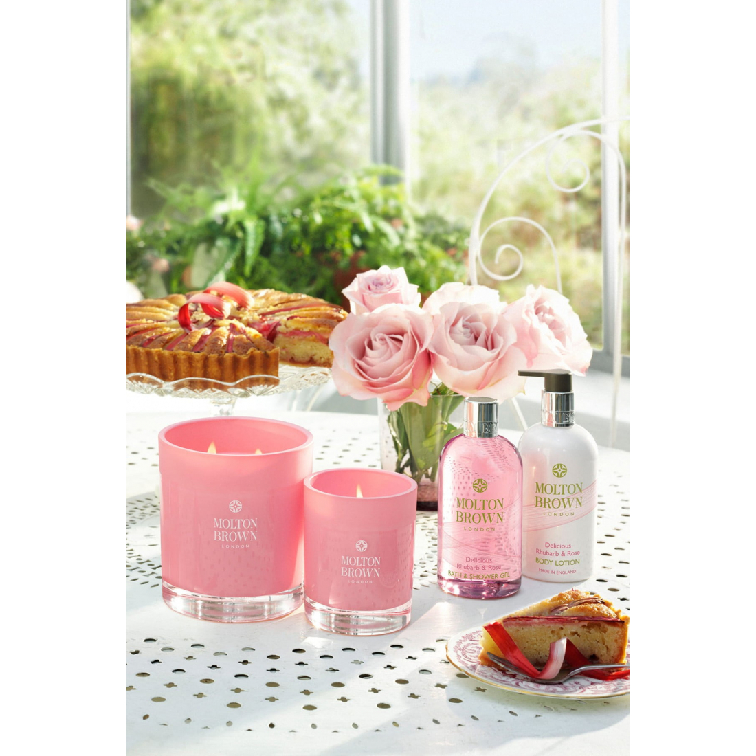 'Delicious' Body Lotion - Rhubarb & Rose 300 ml