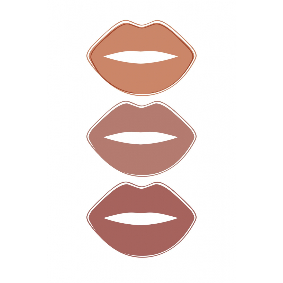 'All-Day' 3 Pieces Set - Nude Kiss
