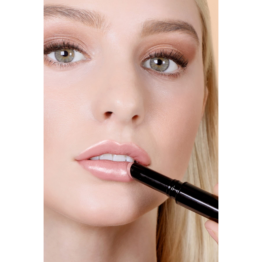 'Glossy' 3 Pieces Set - French Nude