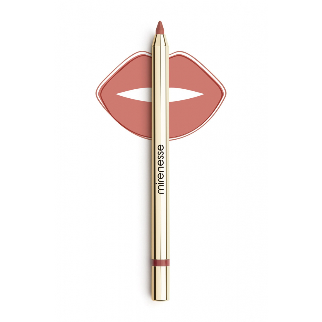 Ensemble 2 pièces 'Kissproof Matte' - Nude Roses