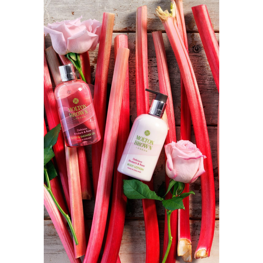 'Delicious' Body Lotion - Rhubarb & Rose 300 ml