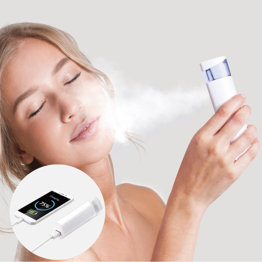'Two in One' Facial Steamer, Power Bank