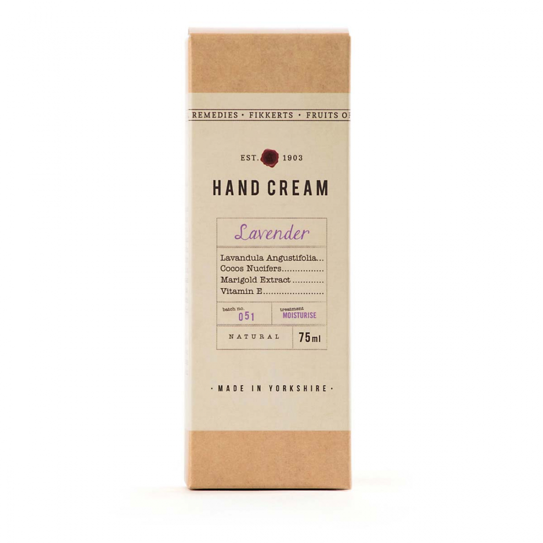 'Lavender' Hand Cream - 75 ml