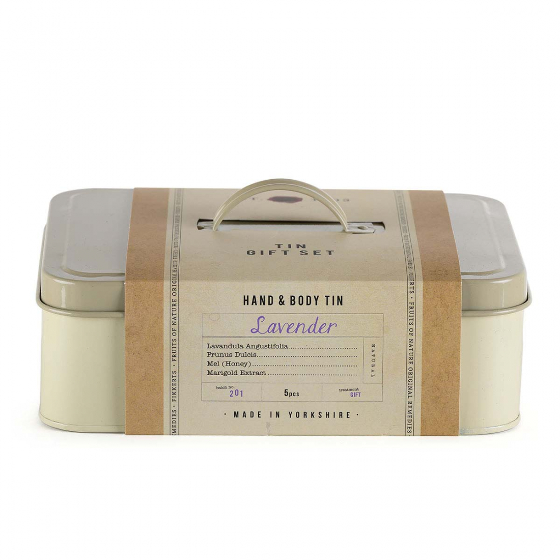 'Tin Box' Body Care Set - Lavender 5 Pieces