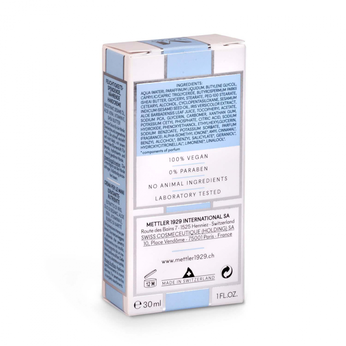 'Moisturizing-Nourishing Hand Cream' - 30 ml