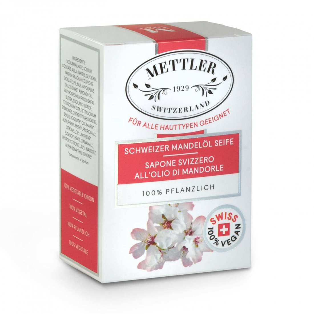 'Almond Oil Swiss Soap' - 100 g